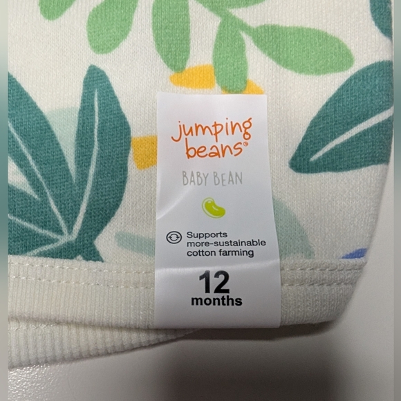 NWT Jumping Beans 3 Piece - 2 Tank Tops and 1 pair of Shorts - 12 Months - Picture 5 of 9